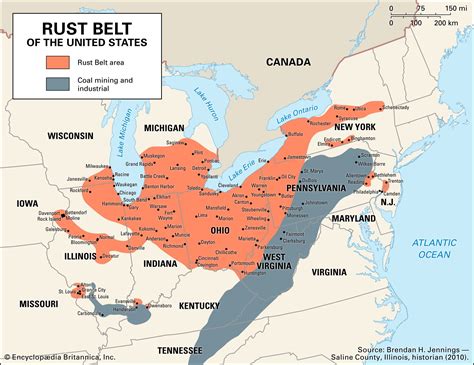 The Rust Belt.